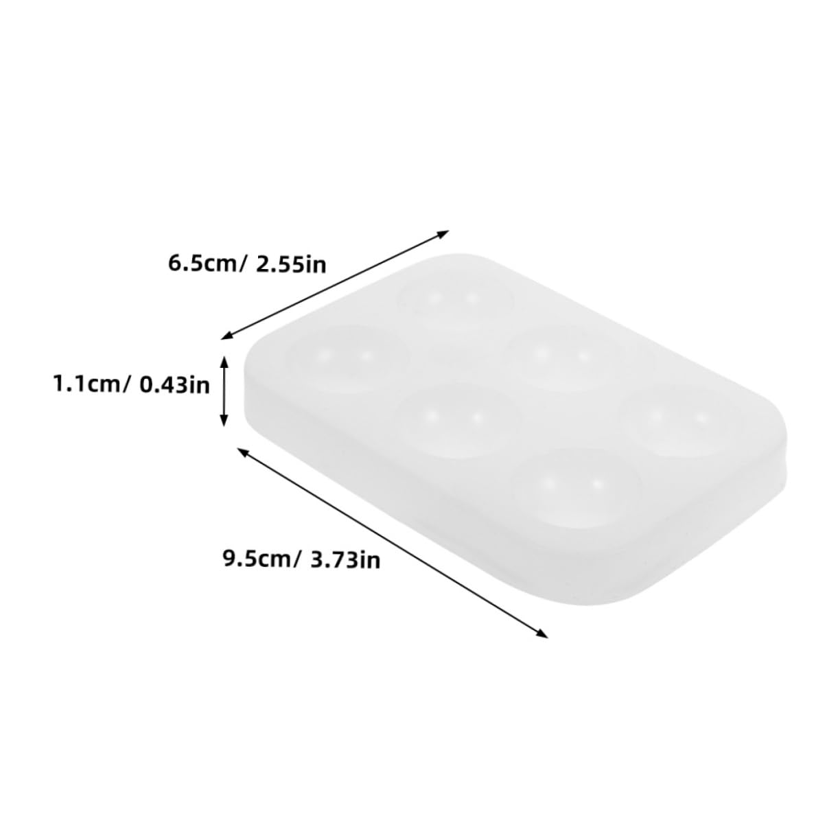 DIYEAH Silicone Paint Pallette for Watercolor Reusable Palette Easy-Clean Surface for Oil Painting Art Projects