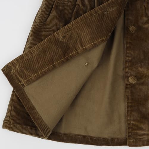 HOOLCHEAN Baby Toddler Girls Spring Fall Corduroy Vest Dress3