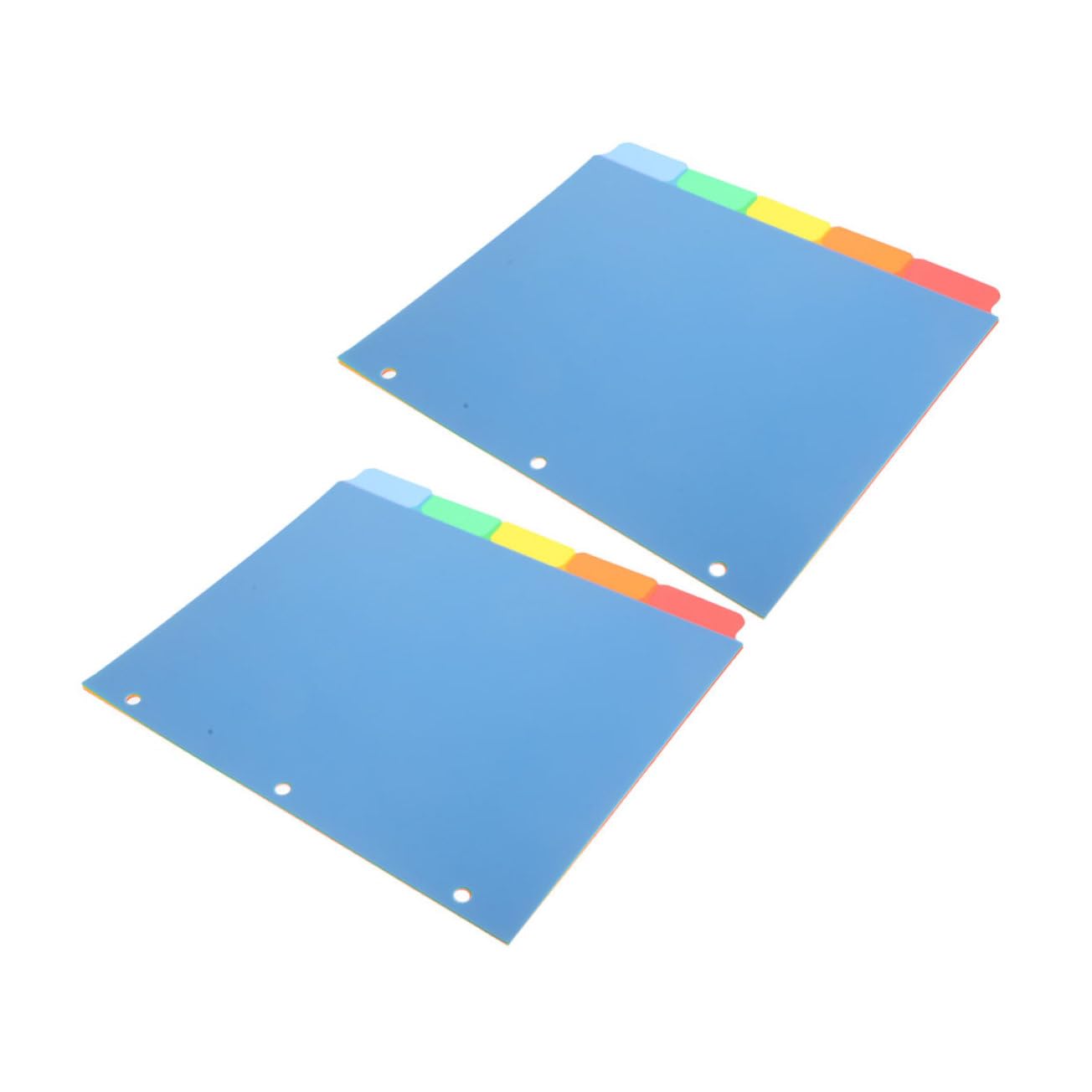 PLAFOPE 10piezas Separadores De Carpeta Separadores Perforados Para De Notas Prácticos