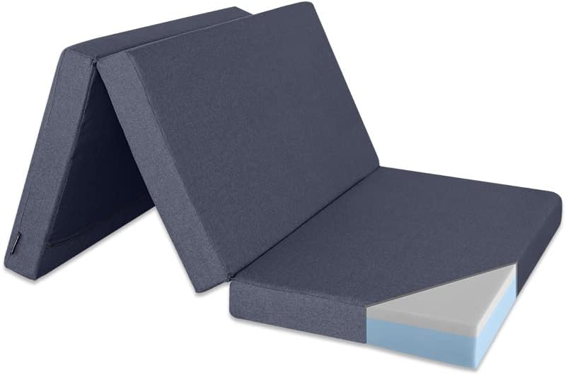 Ventadecolchones - Colchón Plegable con Viscoelástica con Cierre ...