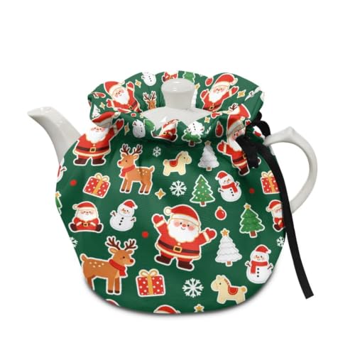 Image of Tea Cosy Breakfast Warmer, Teapot Protective Cover Insulation | Classic Tea Cosy Functions as Breakfast Warmer Delivers Effective Insulation and Protects Different Sizes of Teapots