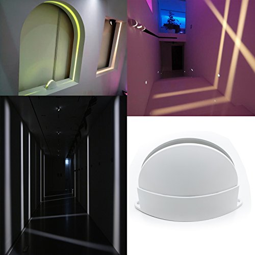  Applique plafoniera led lama di luce design 7w blade fascio 180 gradi proiettore