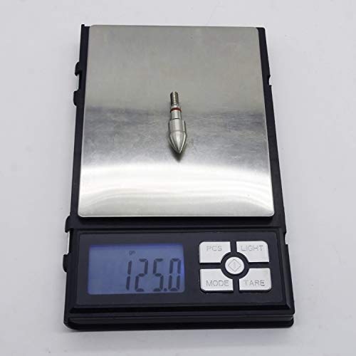 image for maifield Stainless Steel Archery Field Points, Easy Pull Various OD fo