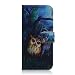 Funda para Xiaomi Redmi Note 10S/Redmi Note 10 4G, piel sintética a prueba de golpes, absorción de golpes, con ranuras para tarjetas, función atril, protección completa, cartera de piel búho