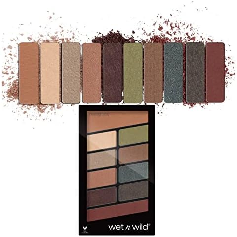 Paleta de sombras de ojos WET N WILD Color Icon Comfort Zone de 10 colores Cover