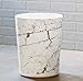 Wastecan, Marble White 5 Gallon