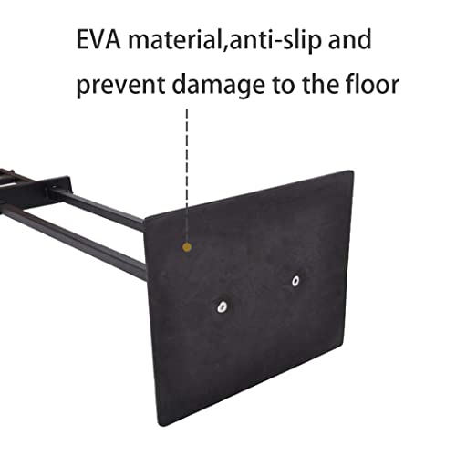 Sczs Heavy Duty Floor Poster Standing Display Poster Sign Holder With Non-Slip Mat Base Adjustable Height Up To 75 Inches For Board & Foam (Black) #TOP3