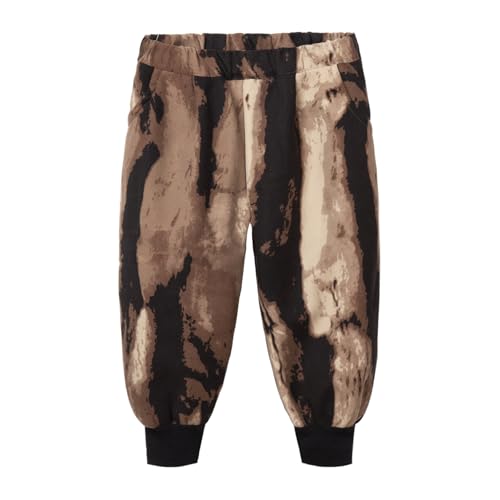 Mud Kingdom Boys Tie Dye Sweatpants Fleece Lining Elastic Waist Jogger Ribbed Leg Pants Warm Winter
