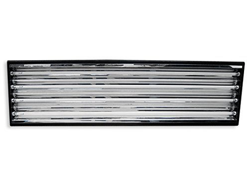 Yield Lab 54W T5 Four Bulb Fluorescent Grow Light Panel (6400K) – Hydroponic, Aeroponic, Horticulture Growing Equipment #TOP2