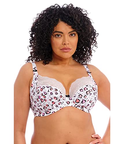Image of Elomi Lucie Underwire Plunge Stretch Bra Rumble 34J (US 34M)