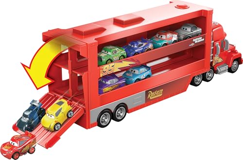 ​​Mattel Disney and Pixar Cars Mack Mini Racers Hauler - image 4