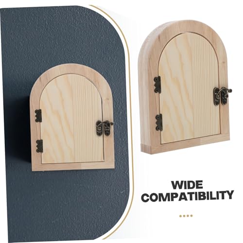 Cubierta de madera para interruptor decorativa proteccion de pared interior 4