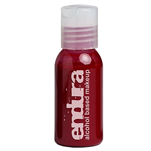 1 oz Red Endura Ink Alcohol Based Airbrush Makeup by European Body Art