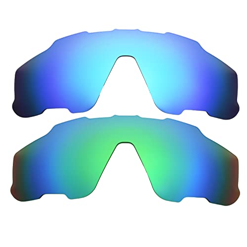 Lentes de repuesto Oakley Jawbreaker azul para solucionar cristales rayados