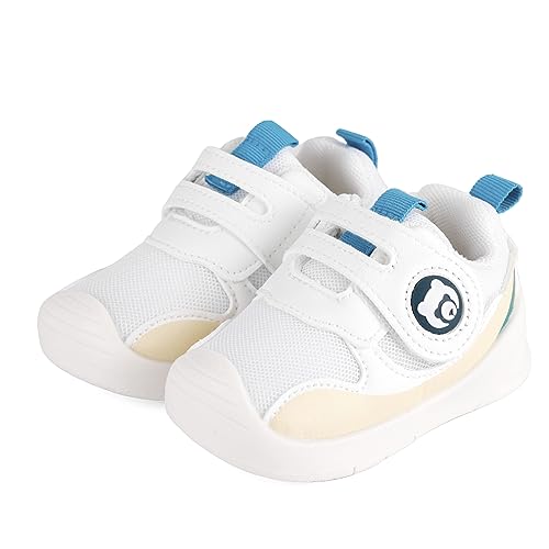 Image of Baby Shoes Boys Girls First Walkers Cute Animals Toddler Sneakers Prewalkers Rubber Sole