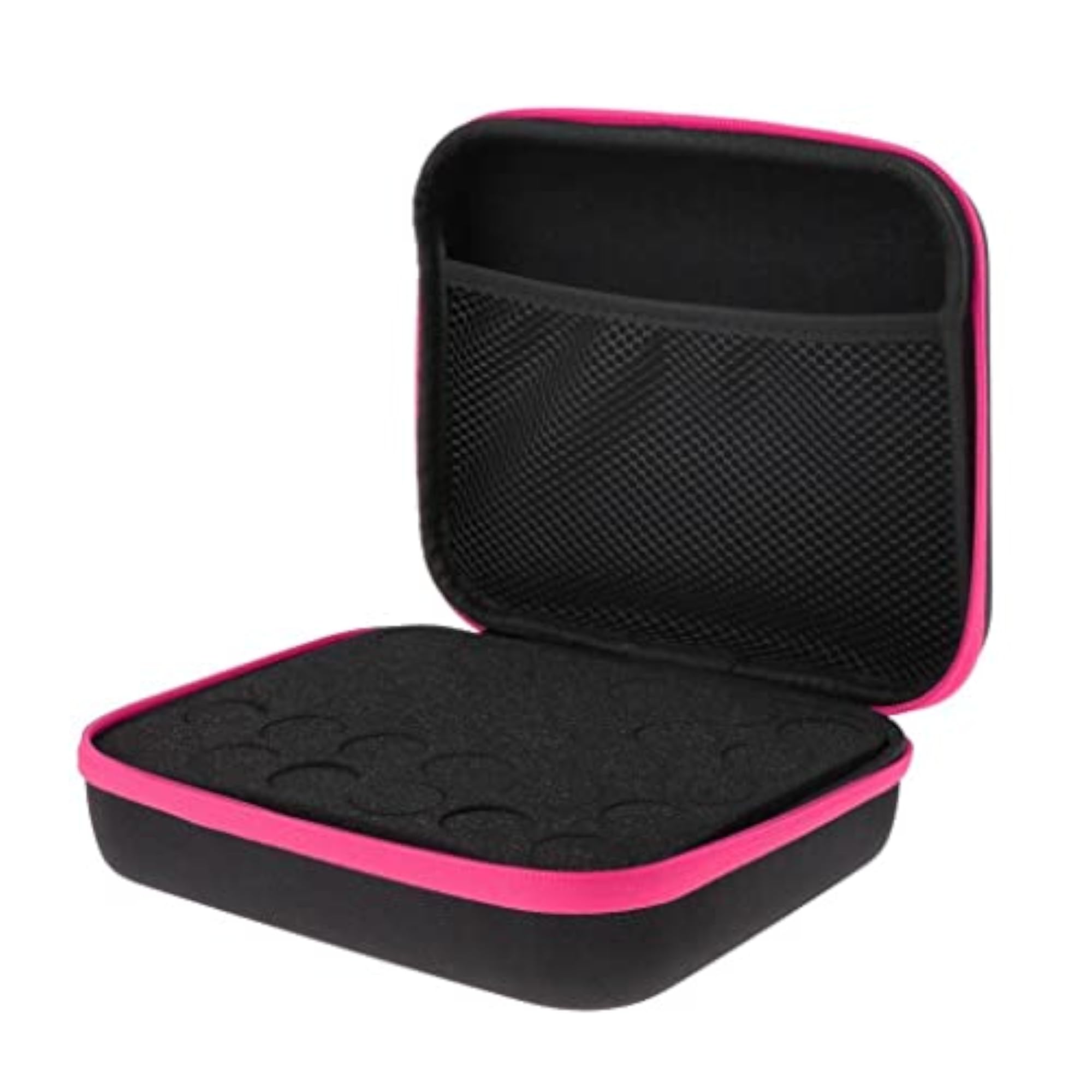 30 Bottles Essential Oil Carry Case Holder Storage Bag Box, Pink