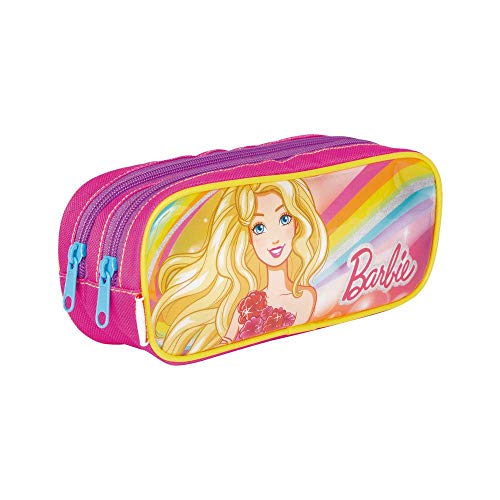Kit Mochila De Rodinhas Barbie 19x G + Lancheira + Estojo