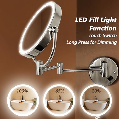 Miroir de maquillage éclairé LED : dites adieu au manque de lumière