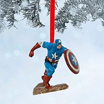 Captain America Sketchbook Ornament pour décorer le sapin de Noël