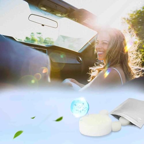 Image of 10PCS Car Air Vent Clip Freshener Refills Solid Fragrance Replacement Pads, Auto Scents Pads for Auto Air Freshener Vent Clips