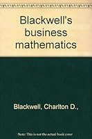 Blackwell's business mathematics, B0007E57PM Book Cover