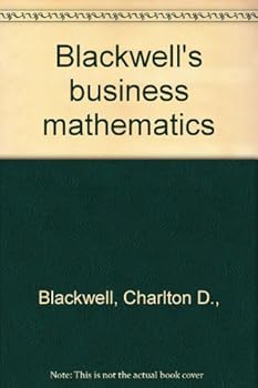 Hardcover Blackwell's business mathematics, Book