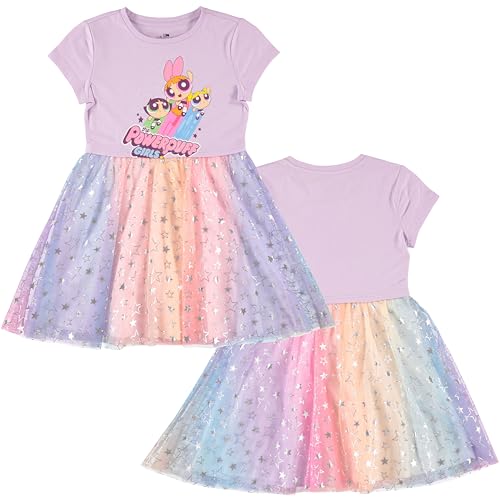 Powerpuff Girls Dress with Tulle Skirt- Powerpuff Tutu Dress - Sizes XS-XL (4-16)3