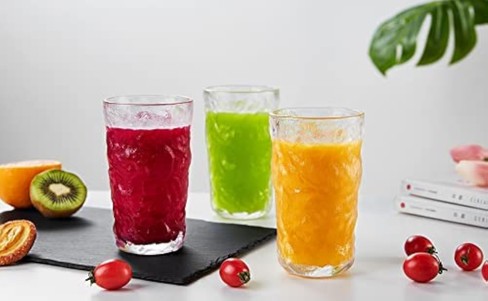 Frosted Texture Whiskey Glasses Pack of 6