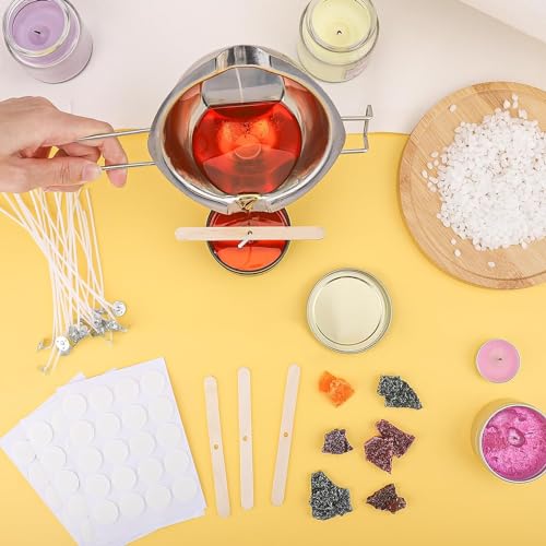 MANICAF Kits de fabricação de velas, suprimentos para fabricação de velas, suprimentos para fabricaç