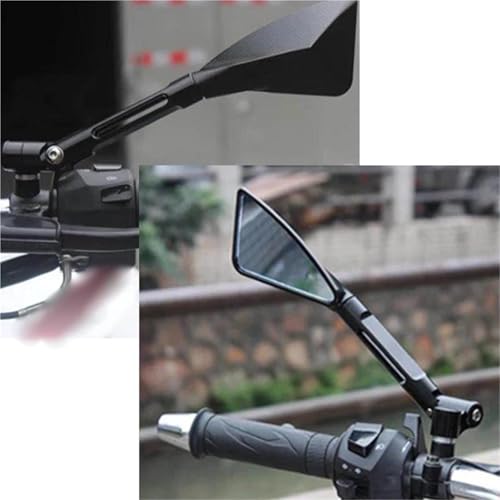 Espejos retrovisores de aluminio CNC con cristal antirreflejos para moto Hornet 5