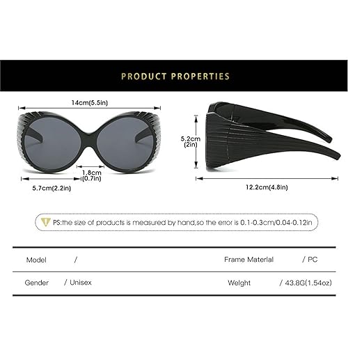 willochra Trendy Oversized Vintage Punk Goggle Sunglasses Women Y2K Round Wrap Around Eyewear Retro Shades UV4004