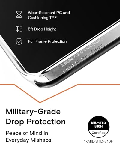 Coque pour iPhone 15 Pro MOFT MagSafe protection premium transparente claire