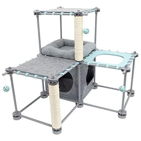 Kitty City Claw Mega Kit 2.0 Furniture, Cat Cushion, Cat Scratch Cover