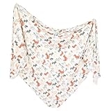 Copper Pearl Baby Swaddle Blanket - Premium Knit Baby Blanket, Large Soft Stretchy Receiving Blankets for Baby Boy and Girl, Swaddles for Newborn, Infant, and Toddler (Rufus)