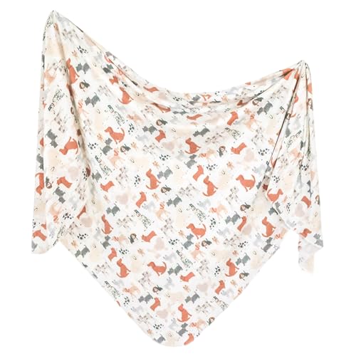 Image of Copper Pearl Baby Swaddle Blanket - Premium Knit Baby Blanket, Large Soft Stretchy Receiving Blankets for Baby Boy and Girl, Swaddles for Newborn, Infant, and Toddler (Rufus)