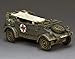 King & Country Toy Soldiers WW2 German Army WH088 Feldgrau Kubelwagen Ambulance 1:30 Scale Mixed Media