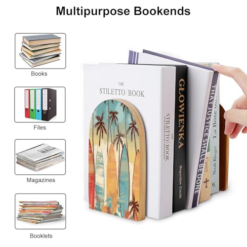 Organizador de libros resistente antideslizante para estanterías de hogar 4