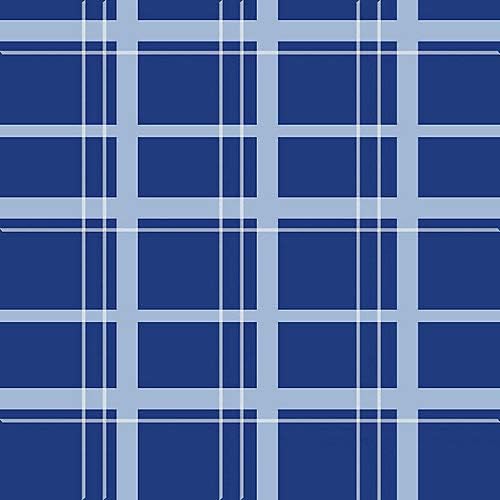 Equiessentials EQ EZ-Care Stable Sheet Plaid 78 Blue Plaid