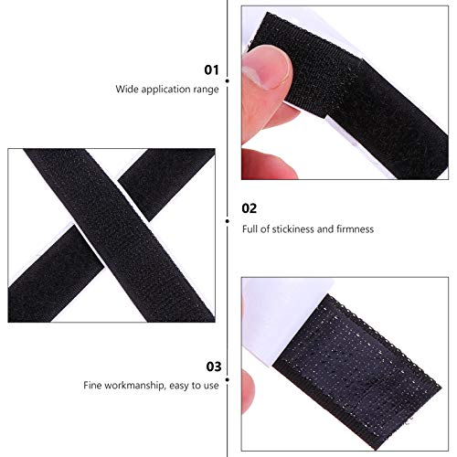 Fita adesiva Tehaux de parede com 40 peças, fita dupla face, fita adesiva de montagem removível, pôs