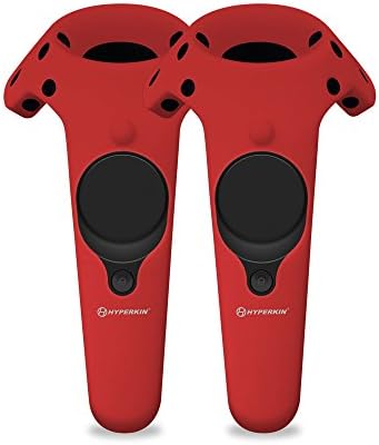 Hyperkin GelShell Controller Silicone Skin for HTC Vive Pro/ HTC Vive (Red) (2-Pack)