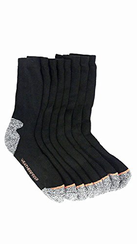 Weatherproof Premium 4-Pair Men's Wool Blend Crew Socks3