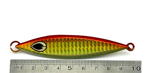 5PCS Hengjia metallo piombo duro esche da pesca 10 cm 60 g colori casuali