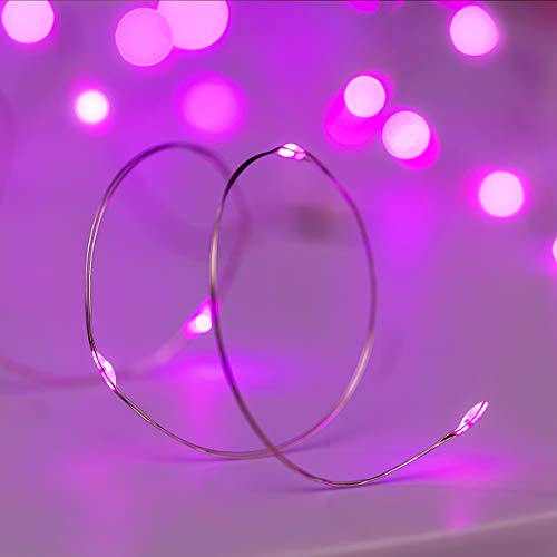 YIHONG 2 X 5M Luci LED a Batteria 50LEDs Micro