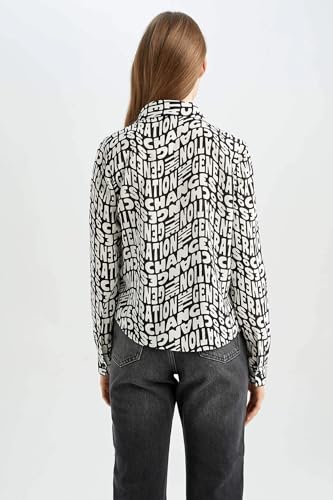 Image of TAGAS Women Printed Casual Shirt || Women's Casual Shirt || Women Formal Shirt || Stylish Shirt for Women || Shirt || Shirt (ST-8)