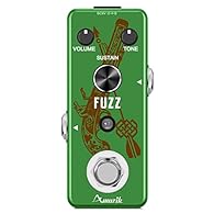 Classic fuzz effect: classic distortion stompbox, perfectly imitate tone of big muff. It delivers a rich, creamy, violin-like sound with wide dynamic range, providing you with a nice sound from distortion to fuzz. True bypass: True bypass provides tr...