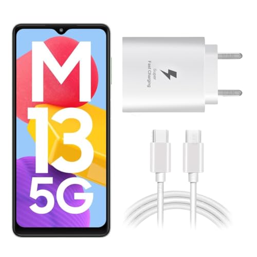 Image of Original 25w Charger | USB-C PD 3.0 Charging | High Speed Charging | Compatible with Samsng Galaxy A14 5G, A24, A34 5G, A54, M14 5G, M13, F13, F23, A04s, M12 - White