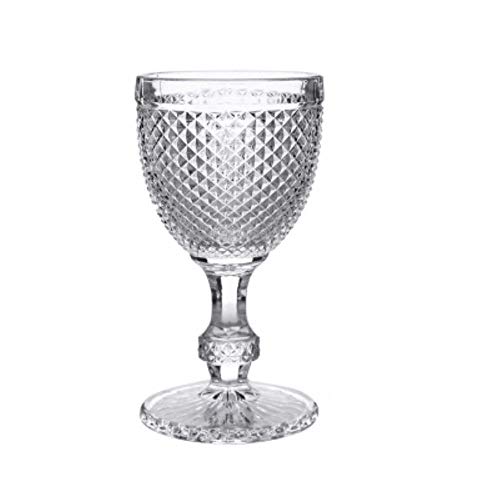 Copa de vino de vidrio grueso resistente que no se raya al lavar 7