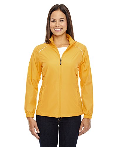 Ash City Ladies Motivate Core 365 Unlined Lightweight Jacket (Large, Campus Gold)