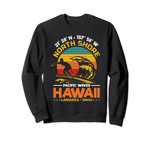 Playa Laniakea Costa Norte de O'ahu Surf Hawái Oahu Sudadera Cover