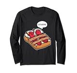 Eier & Speck - Pan tostada, huevo frito, jamón, desayuno, regalo Manga Larga